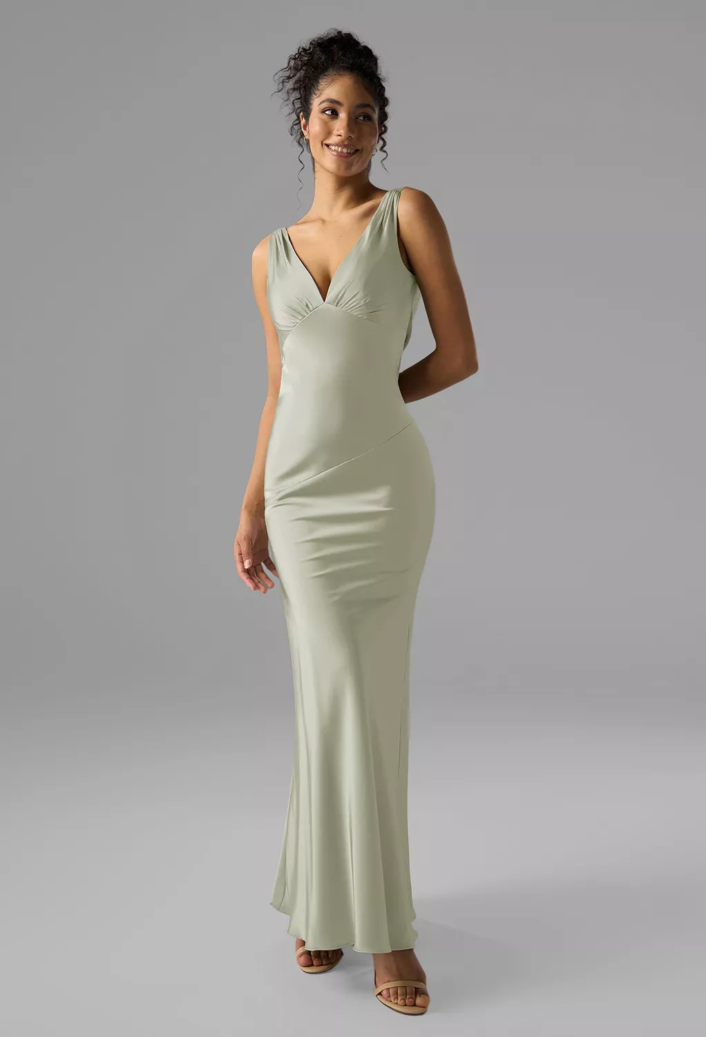 AW Rachael Sage Green  Bridesmaid Dresses
